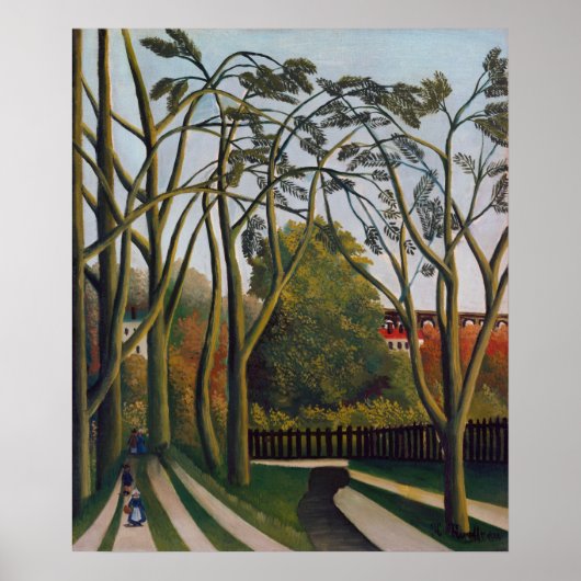Poster 1908 Henri Rousseau Peinture (Devant)