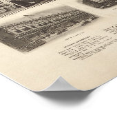 Poster 1911 Ouest, RI Birds Eye View Panoramic Map (Coin)