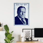 Poster 1912 Vote pour Taft (Bureau à domicile)