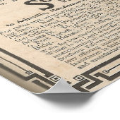 Poster 1913 Automne à Asheville NC tourisme ad (Coin)