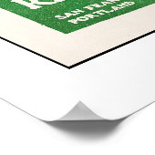 Poster 1914 Carte, Lompoc à Père Noël Ynez (Coin)