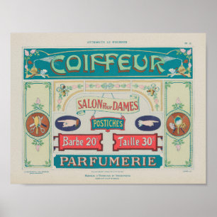 Poster 1914 Charayron Pochoir Art Ornement Pl16