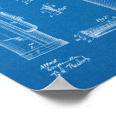 Poster 1914 Golf Caddy Club Sac Design Brevet Art Imprime (Coin)