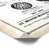 Poster 1915 Ballons de golf du colonel Publicité Imprimer (Coin)