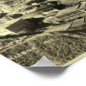 Poster 1916 Oiseaux Vue oculaire de Bisbee, AZ Photo Vint (Coin)