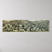 Poster 1916 Oiseaux Vue oculaire de Bisbee, AZ Photo Vint (Devant)