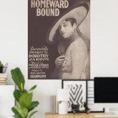 Poster 1917 Homeward Bound~Dorothy Jardon (Bureau à domicile)