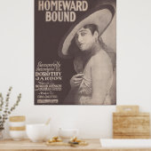 Poster 1917 Homeward Bound~Dorothy Jardon (Cuisine)