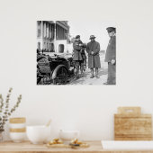 Poster 1918 Moto Road Trip (Cuisine)