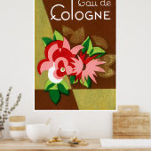 Poster 1920 Eau de Cologne perfume (Cuisine)