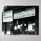 POSTER 1920 KENTUCKY DEVIENT SÈCHE - INTERDICTION (Devant)