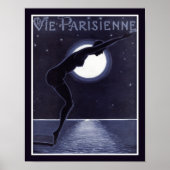Poster 1920's Deco Vie Parisienne (Devant)