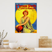 Poster 1920s Dream World magazine cover (Cuisine)