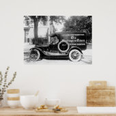 Poster 1920s Panel Truck (Cuisine)