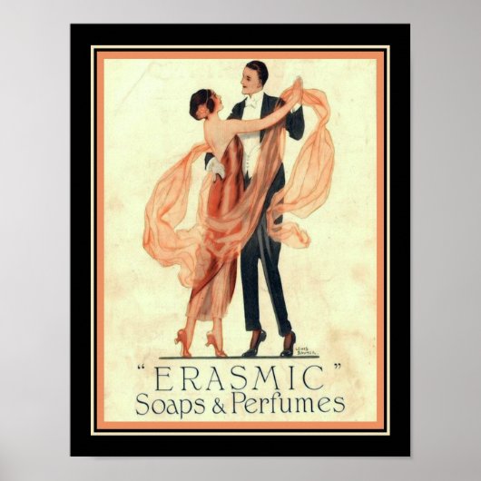 Poster 1920's UK Deco Soap & Perfume Ad (Devant)