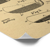 Poster 1922 Golf Club Head Design Brevet d'art Imprimer (Coin)