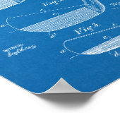 Poster 1922 Golf Club Head Design Brevet d'art Imprimer (Coin)