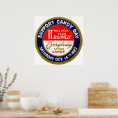 Poster 1922 Journée des bonbons (Cuisine)