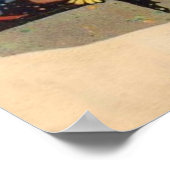 Poster 1923 Couverture de la feuille de théâtre d'Al Jols (Coin)