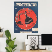 POSTER 1925 CE PARTI (Bureau à domicile)