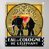 Poster 1925 Cologne De L'Elephant (Devant)