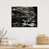 Poster 1925 Essais de moteurs automobiles (Cuisine)