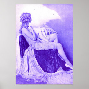 Poster 1928 fille de Ziegfeld