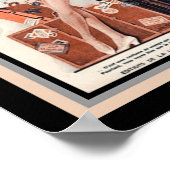 Poster 1929 Le Sourire French Deco (Coin)