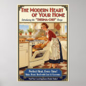 Poster 1930 Vintage Therma-Chef Range Advertising (Devant)