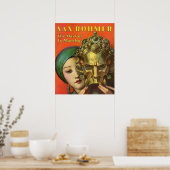 Poster 1932 Le Masque de Fu Manchu (Cuisine)