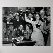 POSTER 1933 FIN DE LA CÉLÉBRATION DE L'INTERDICTION - CHI (Devant)