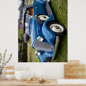 Poster 1934, Chevrolet Roadster voiture classique (Cuisine)
