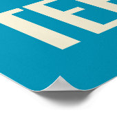 Poster 1936-38 Reproduction "Gardez vos dents propres" (Coin)