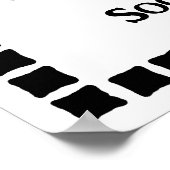 Poster 1936 Collecteur de timbres FDR pour Président (Coin)