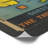 Poster 1938 Aviation Magazine Couverture d'avion (Coin)