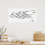 Poster 1939 Brevet d'Art d'avion Océan Imprimer (Cuisine)