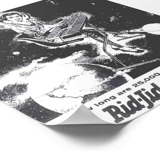 Poster -  1940 ad ~ Rid-Jid Ironing Table (Hoek)