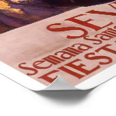 Poster 1941 Séville Espagne (Coin)