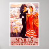 Poster 1941 Séville Espagne (Devant)