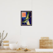 Poster 1944 Bohn Rétro publicité futuriste 12 x 16 (Cuisine)