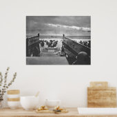 Poster 1944 Invasion de Normandy Beach (Cuisine)