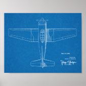 Poster 1946 Brevet d'art d'avion militaire Imprimer (Devant)