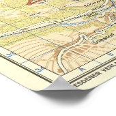 Poster 1947 Dresden City Map, German Urban Design (Coin)