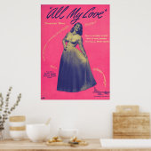 Poster 1948 Tout mon amour (Cuisine)