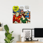 Poster 1948 Young Romance 4 Couverture par Jack Kirby (Bureau à domicile)