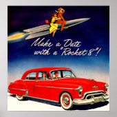 Poster 1950 Faire une date avec Rocket 88 (Devant)