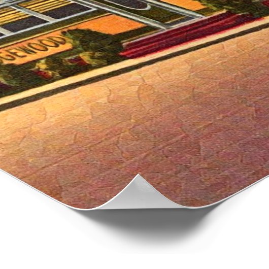 Poster 1950's Diner (Coin)