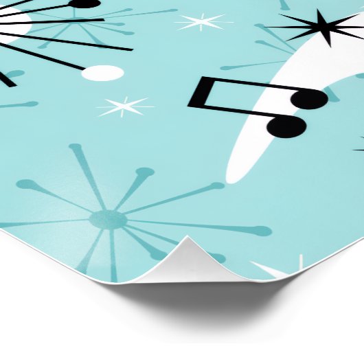 Poster 1950s Retro Diner Menu (Coin)