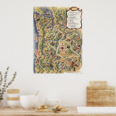 Poster 1952 Vacances en Oregon (Cuisine)