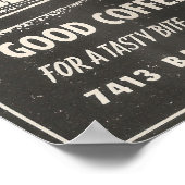 Poster 1954 Ad LITTLE TAVERN shops in Maryland (Coin)